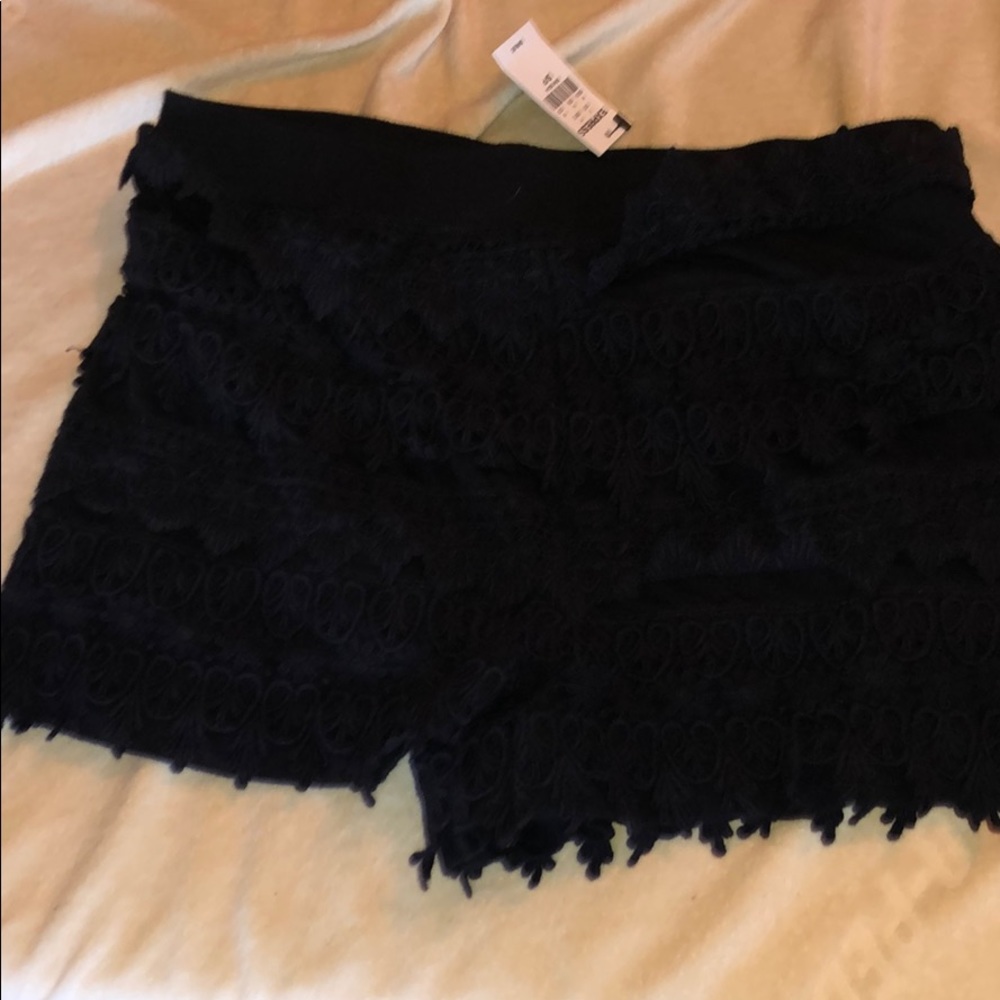 Lace shorts
